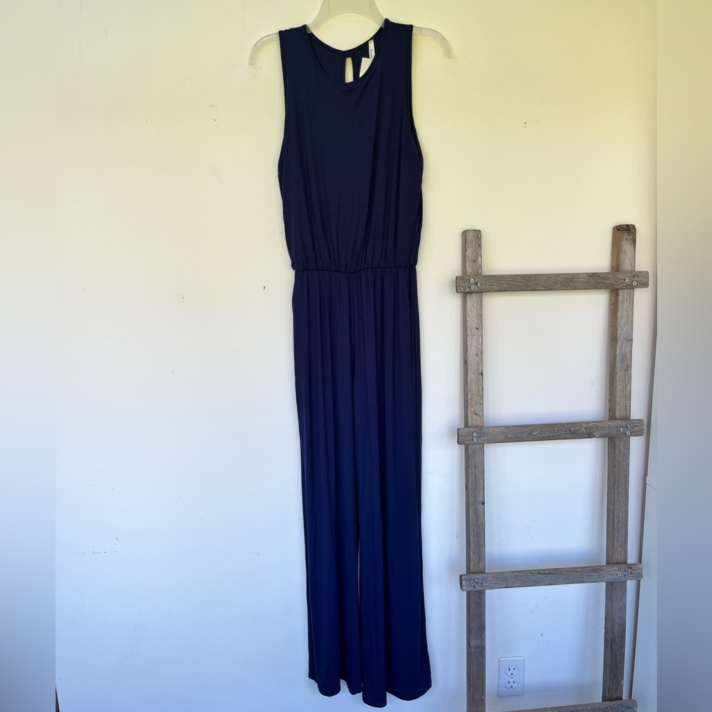 Navy jumpsuit